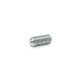 Ganter Pressori a molla con sfera, con esagono interno, acciaio / acciaio INOX GN 615.3-M10-KN