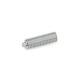 Ganter Pressori a molla in acciaio INOX, con puntale a tenuta GN 616.1-M12-SN