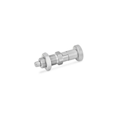 Ganter Pistoncini di posizionamento a molla in acciaio INOX GN 617.1-10-AKN-NI