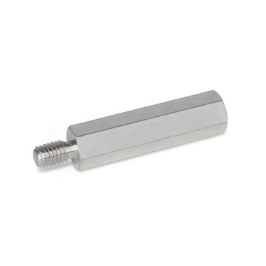 Ganter Distanziali in acciaio INOX GN 6220-NI-M10-80-B