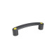 Ganter Maniglie a ponte per armadi, plastica GN 628-117-6,5-B-DGB