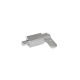 Ganter Pistoncini di posizionamento a molla, acciaio INOX, a saldare GN 722.1-10-20-A-A4