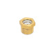 Ganter Spie di livello olio con filettatura conica, ottone / vetro di sicurezza (ESG) GN 743.8-11-R3/8-A