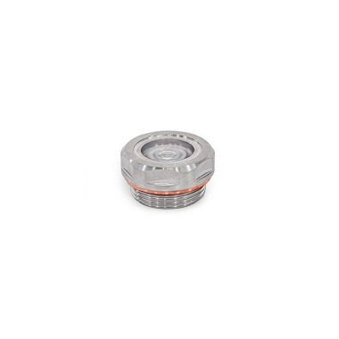 Ganter Spie di livello, acciaio INOX AISI 316 L, fuse nel metallo GN 7440-11-G3/8-A-3