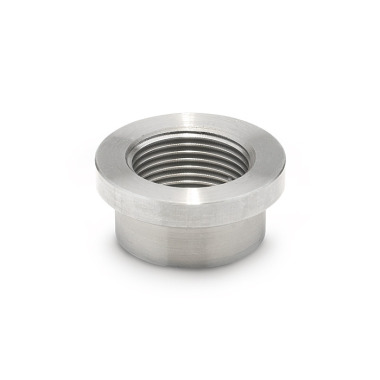 Ganter Bussole per saldatura in acciaio INOX con e senza collare GN 7490-NI-G1/4-B