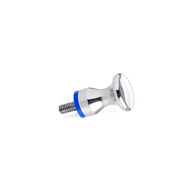 Ganter Manopole a fungo, manopole in acciaio INOX, Hygienic Design GN 75.6-20-M5-E-PL-H