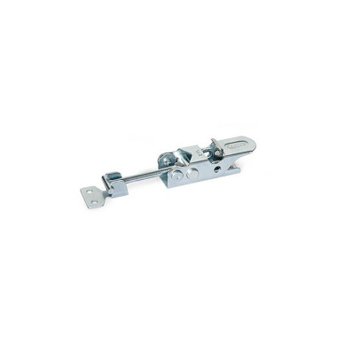 Ganter Chiusure a leva, acciaio / acciaio INOX, con meccanismo di bloccaggio GN 761.1-100-T-ST