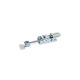 Ganter Chiusure a leva, acciaio / acciaio INOX, con meccanismo di bloccaggio GN 761.1-200-T-ST