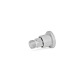 Ganter Mini pistoncini di posizionamento a molla in acciaio INOX GN 822.7-10-M16X1,5-CN