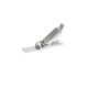 Ganter Chiusure a leva, acciaio / acciaio INOX GN 832-150-NI