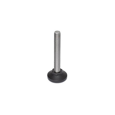 Ganter Piedini di livellamento, vite in acciaio INOX GN 839.5-25-M6-26