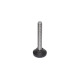 Ganter Piedini di livellamento, vite in acciaio INOX GN 839.5-25-M6-36