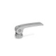 Ganter Leve a camma eccentrica con filettatura interna, leva in acciaio GN 927.3-101-M8-A