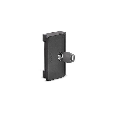 Ganter Maniglie blocca porta con serratura, plastica, con e senza serratura GN 932-90-SCU