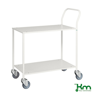 Kongamek Carrello da tavolo piccolo, completamente saldato, 840 x 430 x 970 mm KM173-6