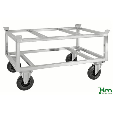 Kongamek Carrello portapallet zincato con portapallet KM221-EP