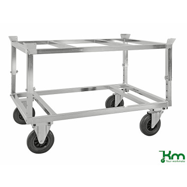 Kongamek Carrello portapallet zincato con portapallet KM222-EP