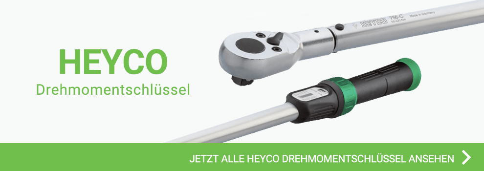 Alle Heyco Drehmomentschlüssel ansehen