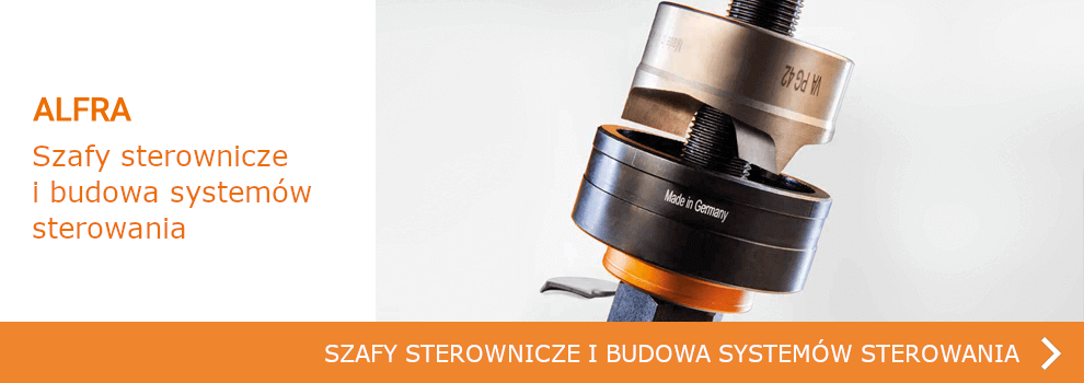 Proszę przejrzeć wszystkie artykuły ALFRA z zakresu wykrawania, budowy szaf sterowniczych i systemów sterowania.