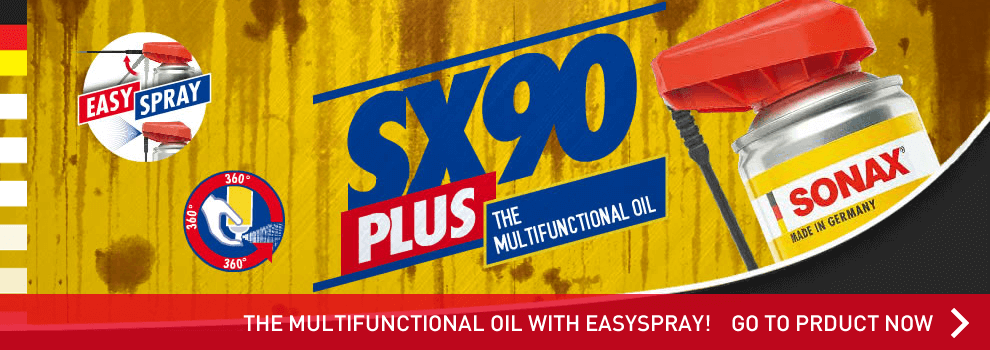 The tried and tested Multifunctional oil SX90 by Sonax