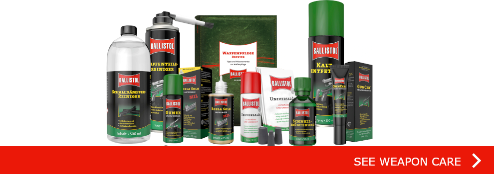 SEE ALL WEAPON CARE PRODUCTS BY BALLISTOL