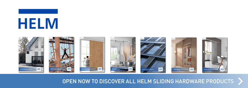 View now all sliding hardware catalogs by HELM WOELM