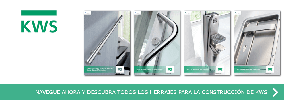 Ver ahora todos los catálogos de herrajes para la construcción de KWS