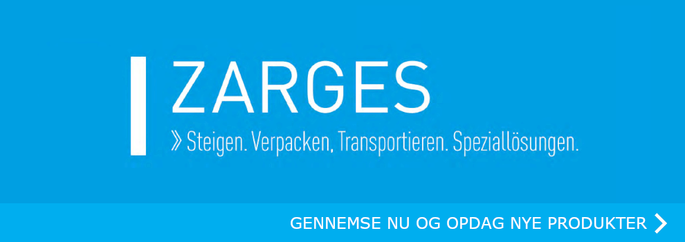 KLIK HER FOR AT SE DET AKTUELLE ZARGES-KATALOG