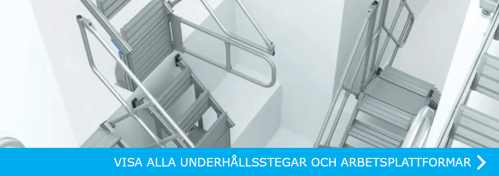 VISA ALLA UNDERHÅLLSTRAPPOR & ARBETSPLATTFORMAR