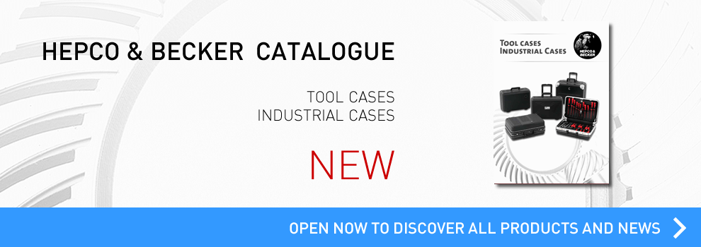 Go t i the new catalogue  tool case by  Hepco and Becker