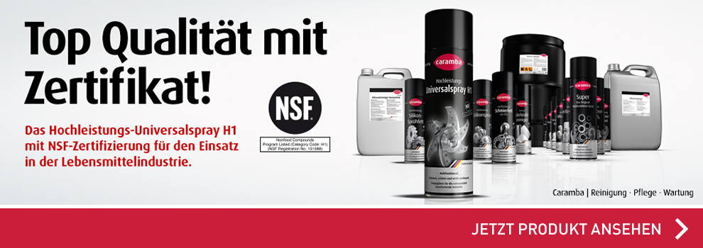 NSF Lebensmittel Industrie - CARAMBA