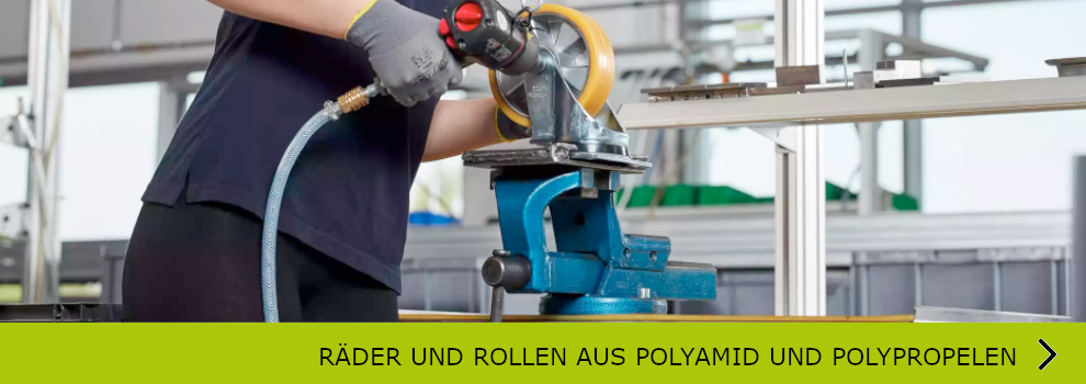 ALLE BLICKLE RÄDER UND ROLLEN AUS POLYAMID UND POLYPROPYLEN ANSEHEN