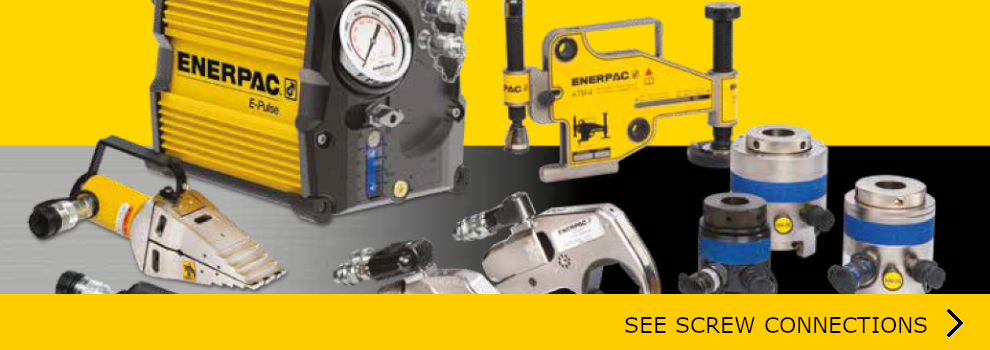 SEE ALL ENERPAC SCREW CONNECTIONS