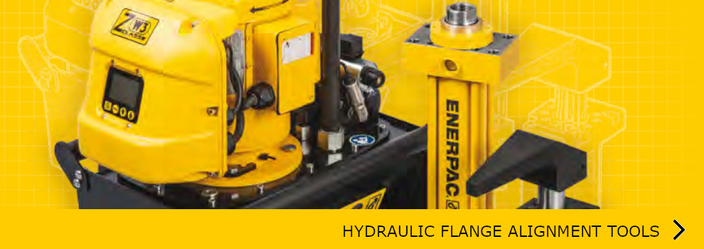 SEE ALL ENERPAC HYDRAULIC FLANGE ALIGNMENT TOOLS