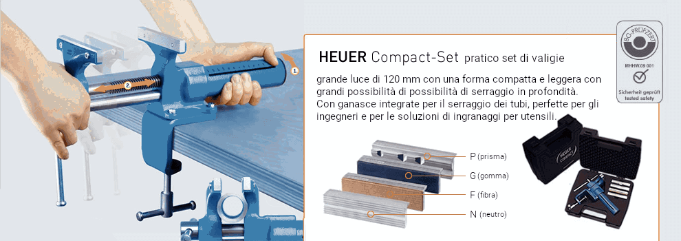 vai a compact morsa di Brockhaus-Heuer