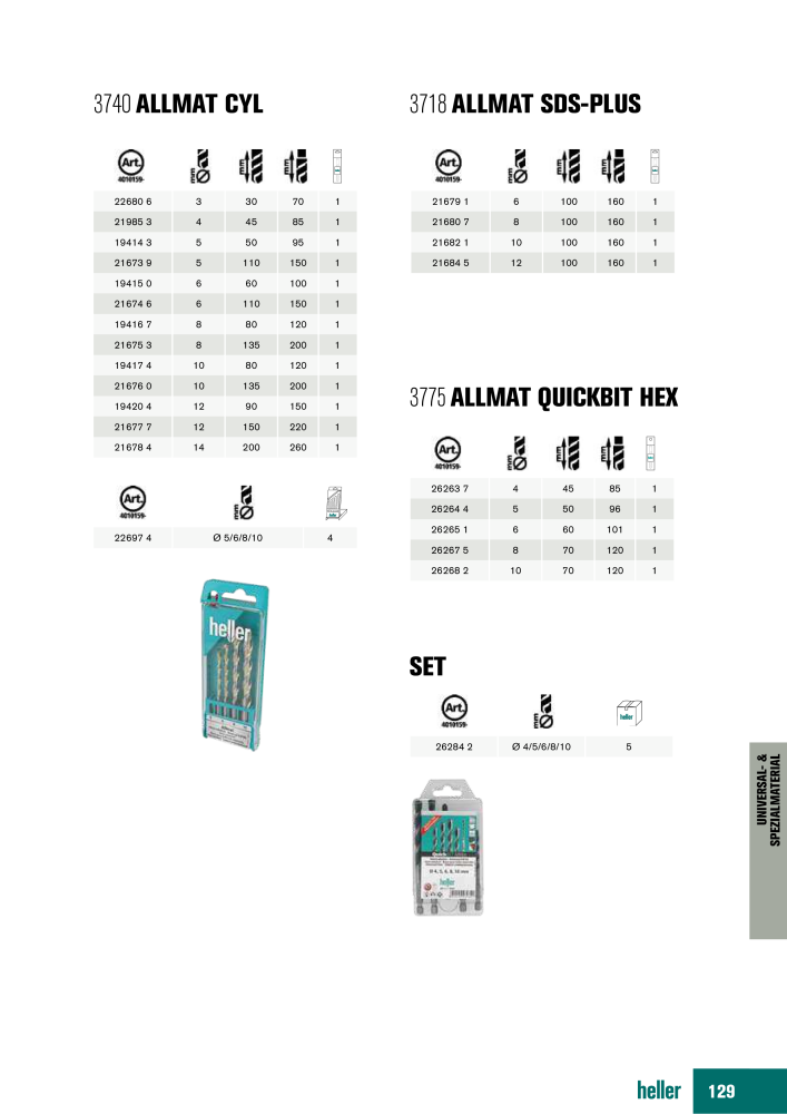 Heller Tools Katalog NR.: 1001 - Pagina 129