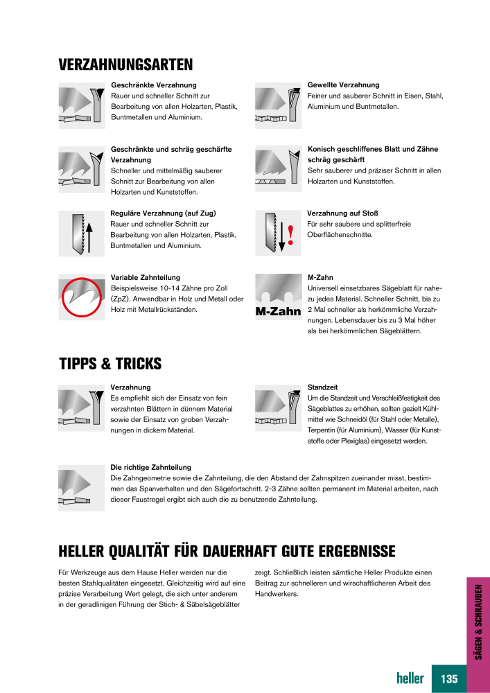 Heller Tools Katalog NR.: 1001 - Seite 135