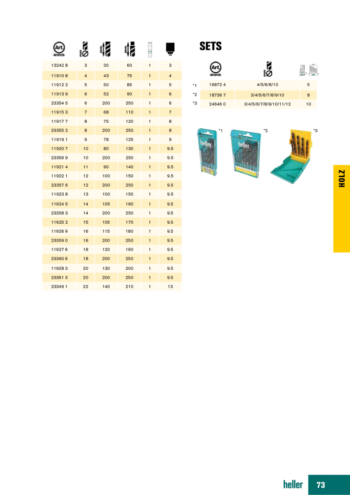 Heller Tools Katalog NR.: 1001 - Pagina 73