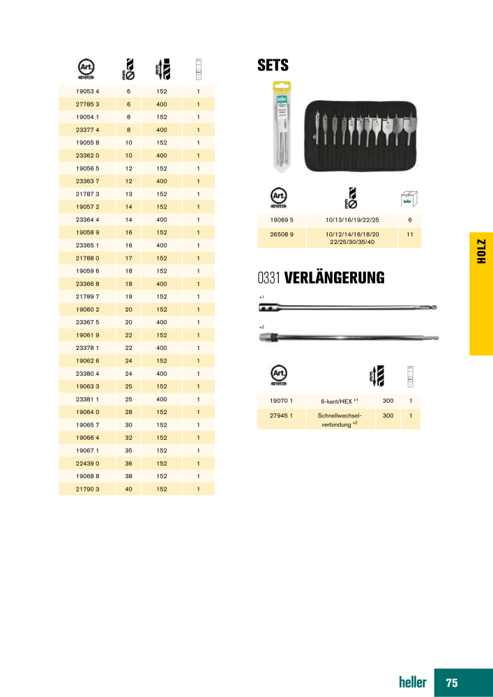 Heller Tools Katalog NR.: 1001 - Pagina 75