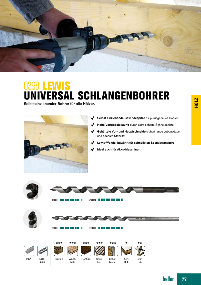 Heller Tools Katalog NO.: 1001 - Page 77