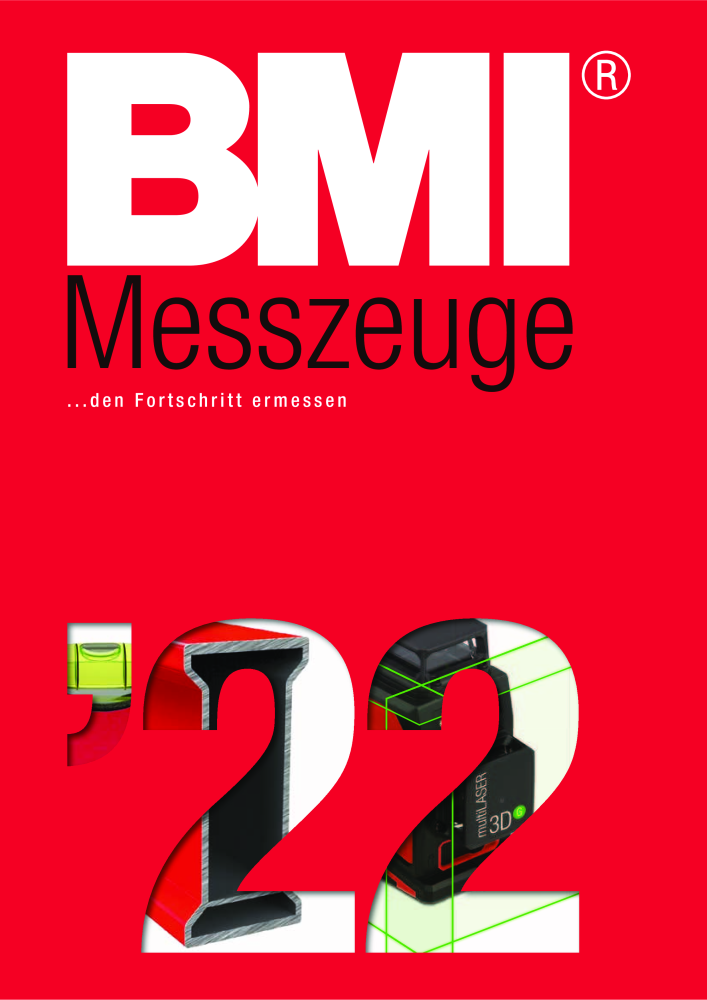 BMI Fachhandelkatalog Messwerkzeuge NO.: 101