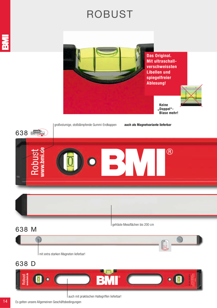 BMI Fachhandelkatalog Messwerkzeuge NR.: 101 - Seite 14