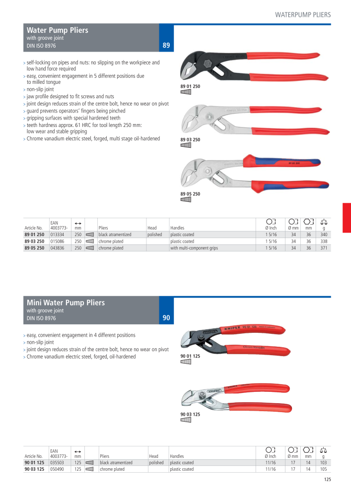 Knipex General Catalogue NO.: 105 - Page 126