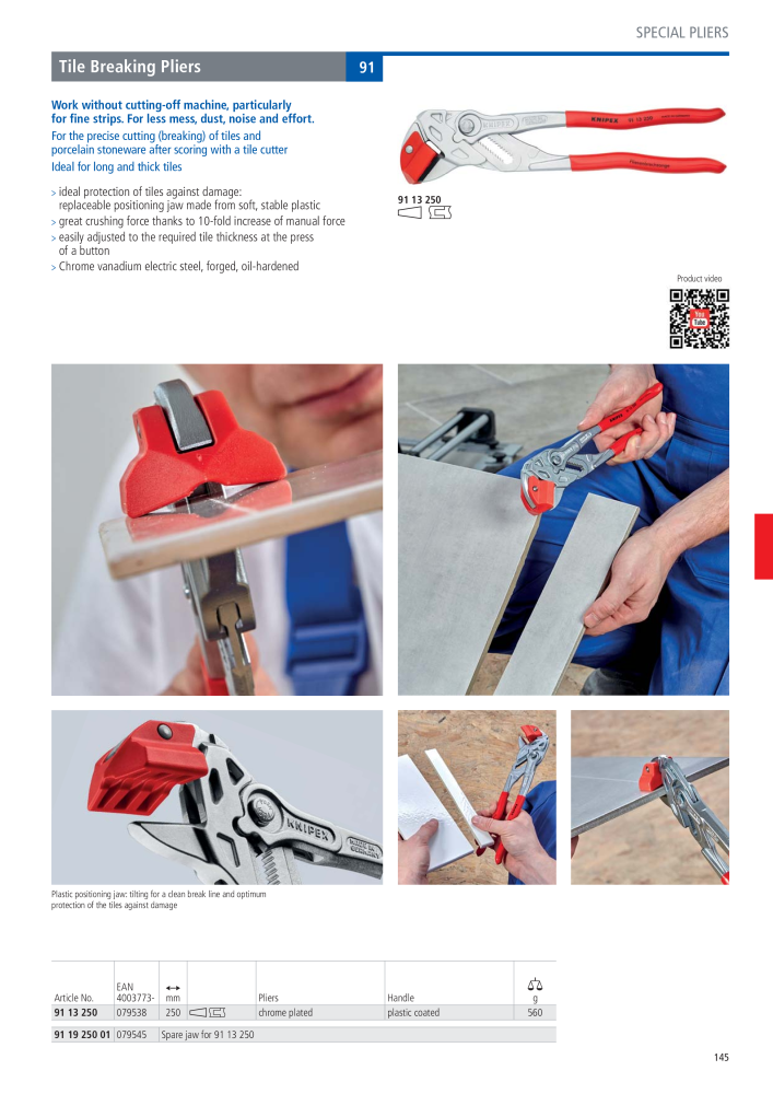 Knipex General Catalogue NO.: 105 - Page 146