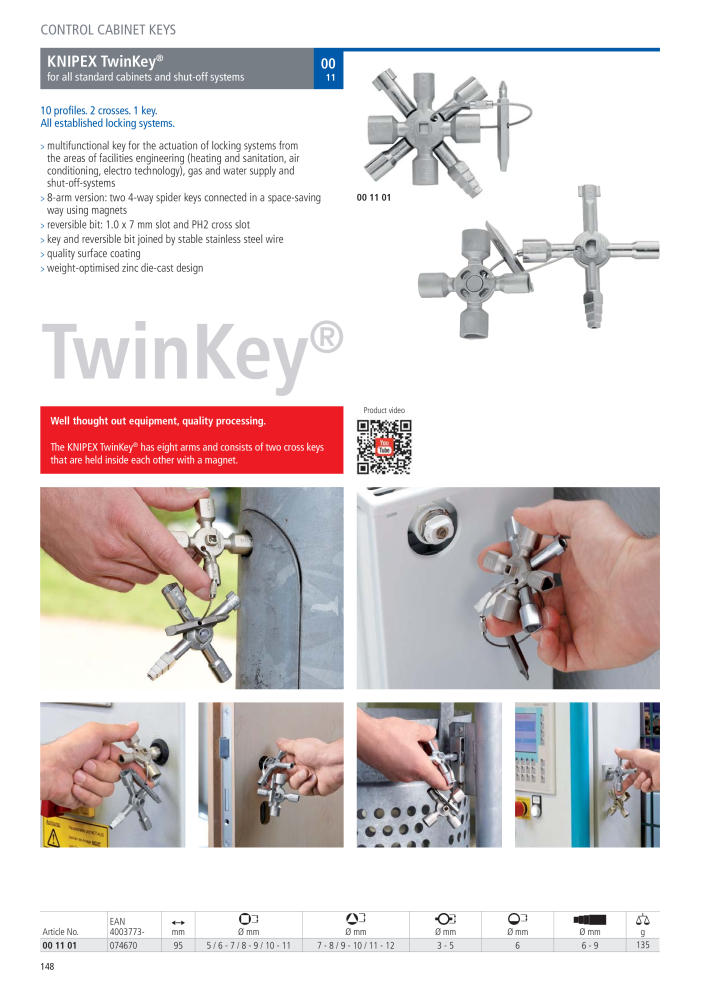 Knipex General Catalogue NR.: 105 - Pagina 149