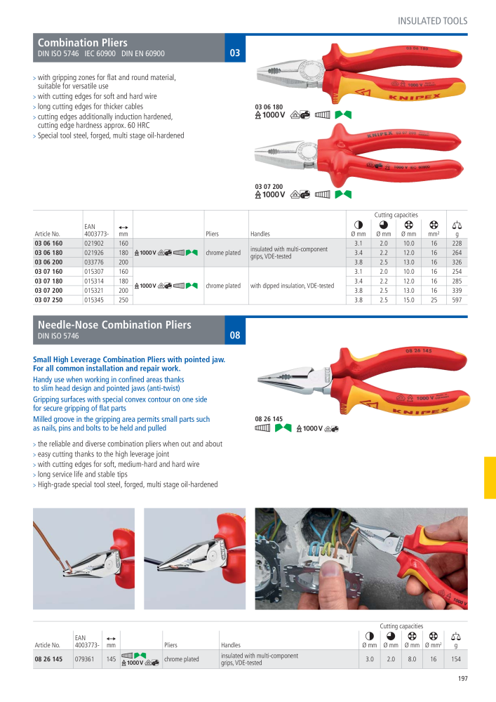 Knipex General Catalogue NR.: 105 - Strona 198