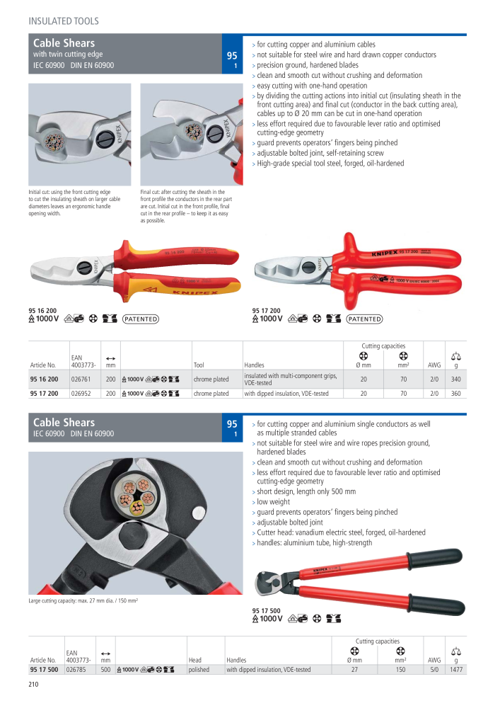 Knipex General Catalogue NR.: 105 - Pagina 211