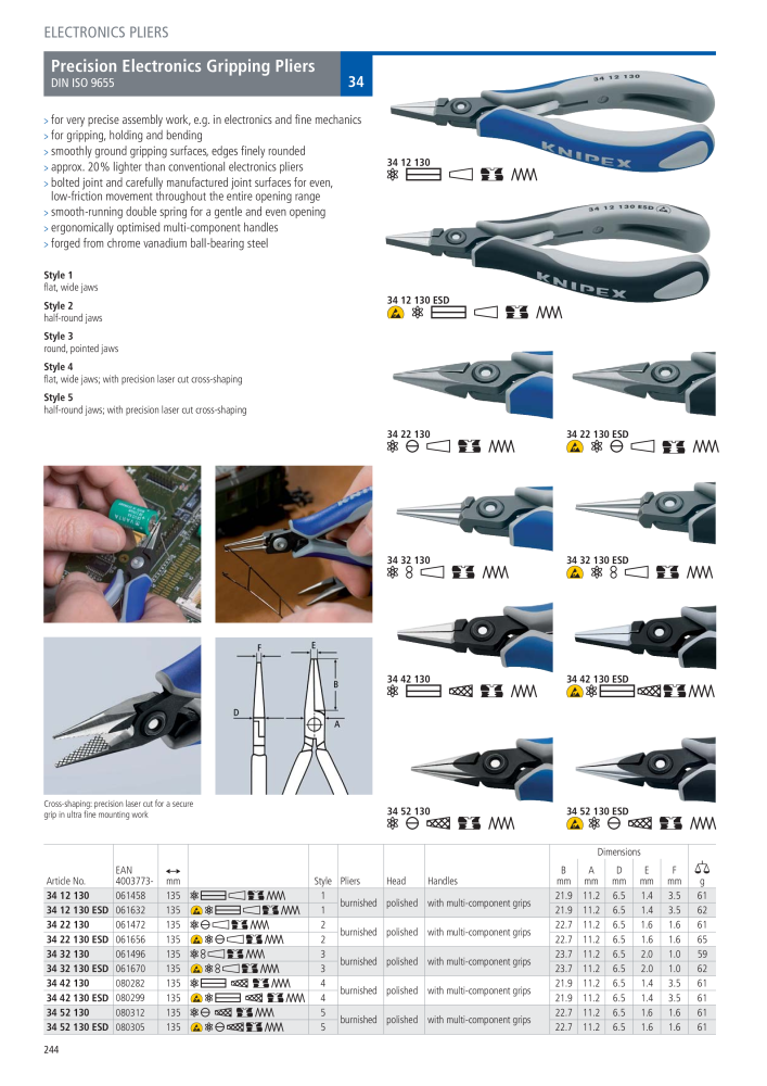 Knipex General Catalogue NR.: 105 - Seite 245