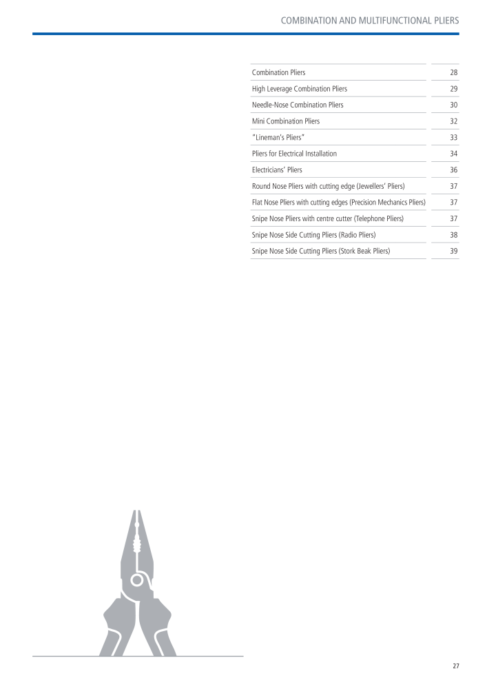 Knipex General Catalogue NEJ.: 105 - Sida 28