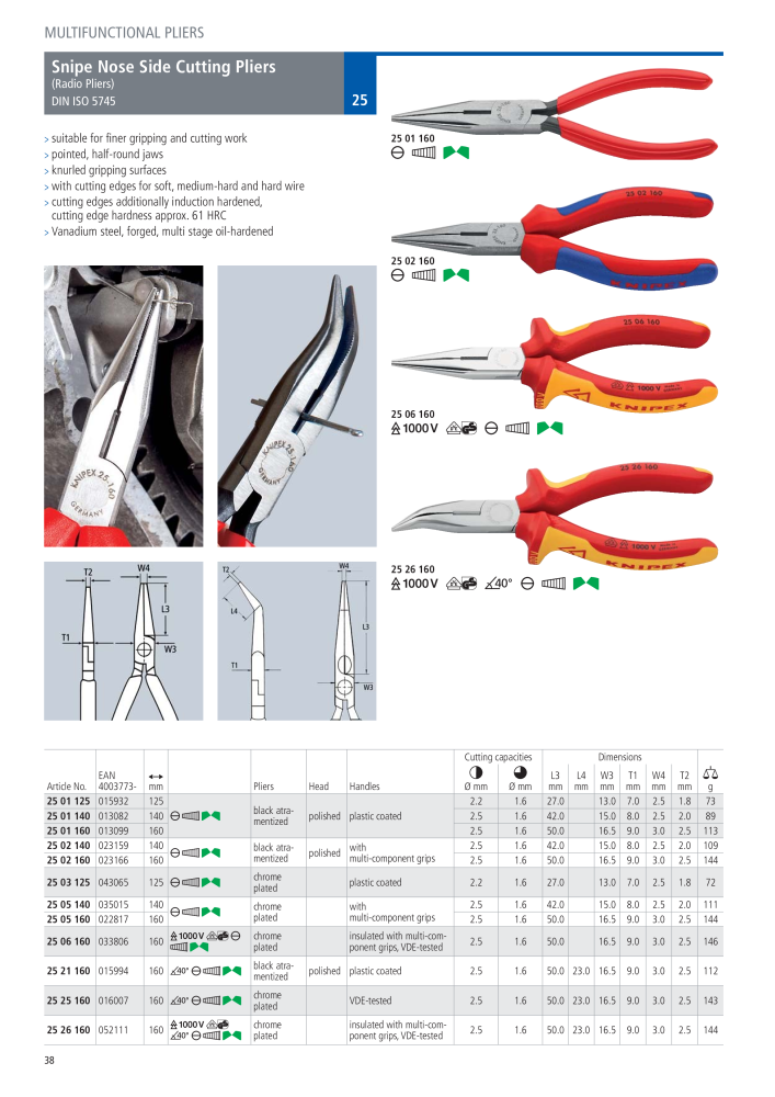 Knipex General Catalogue NR.: 105 - Seite 39